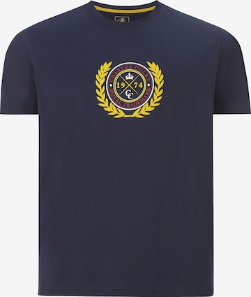 Charles Colby T-Shirt ' Earl Sadwyn ' in Blau: predná strana