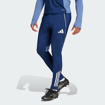 ADIDAS PERFORMANCE Slim fit Sports trousers ' Tiro 25' in Blue