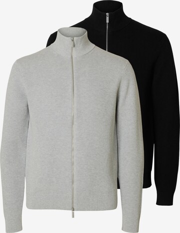 SELECTED Knit cardigan 'Dane' in Black: front