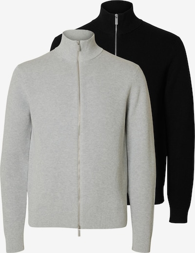 SELECTED Knit Cardigan 'Dane' in S in mottled black, Item view