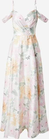 Laona Iltapuku värissä valkoinen: etupuoli