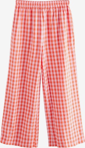 rožinė Next Plačios klešnės Kelnės: priekis