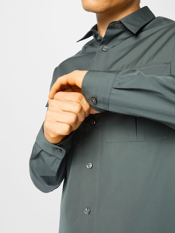 BOSS Black Regular fit Overhemd 'Niceto' in Groen