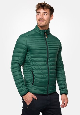 INDICODE JEANS Between-Season Jacket 'Islington' in Green