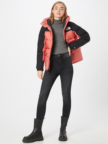 THE NORTH FACE - Casaco outdoor 'Himalayan' em vermelho