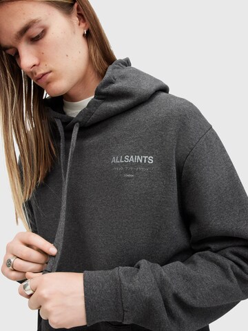 AllSaints Sweatshirt 'UNDERGROUND' in Grey