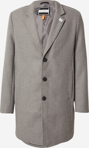 QS Mantel in Grau: Vorderseite
