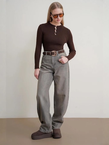MixRay Pullover in Braun