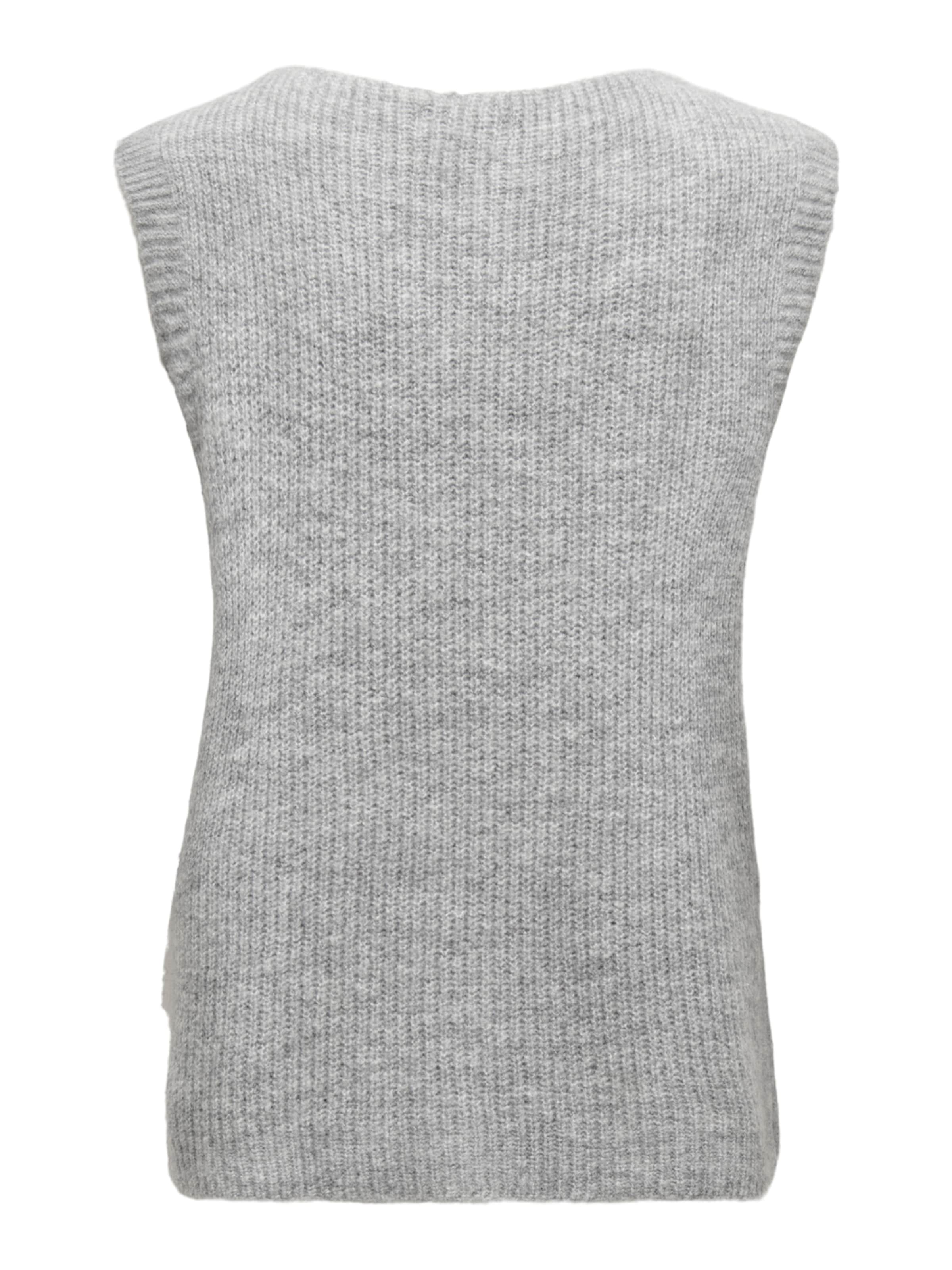 Femme Pull-over Cora ONLY en Gris Clair 