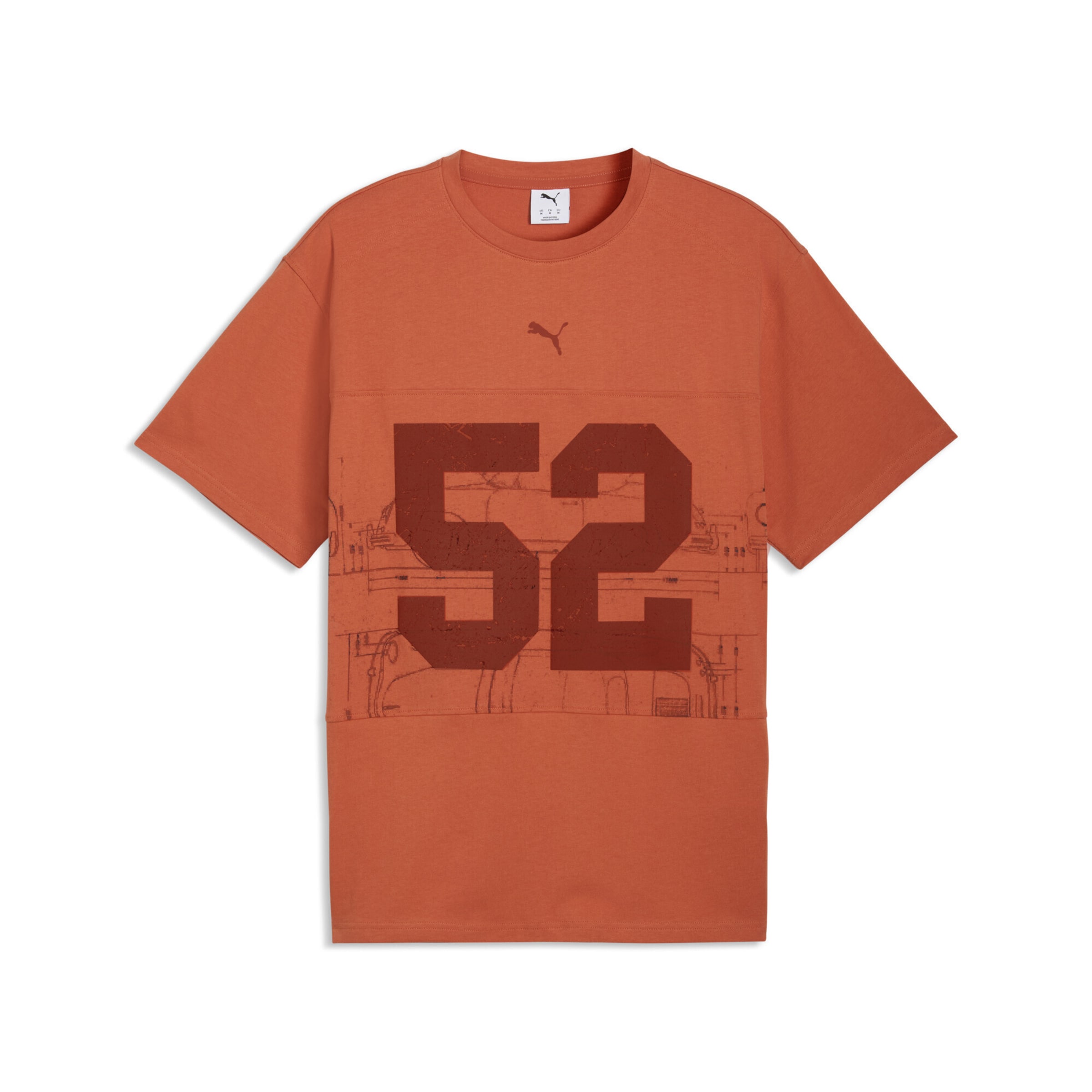 Maillot 'Porsche Legacy' PUMA en orange : devant