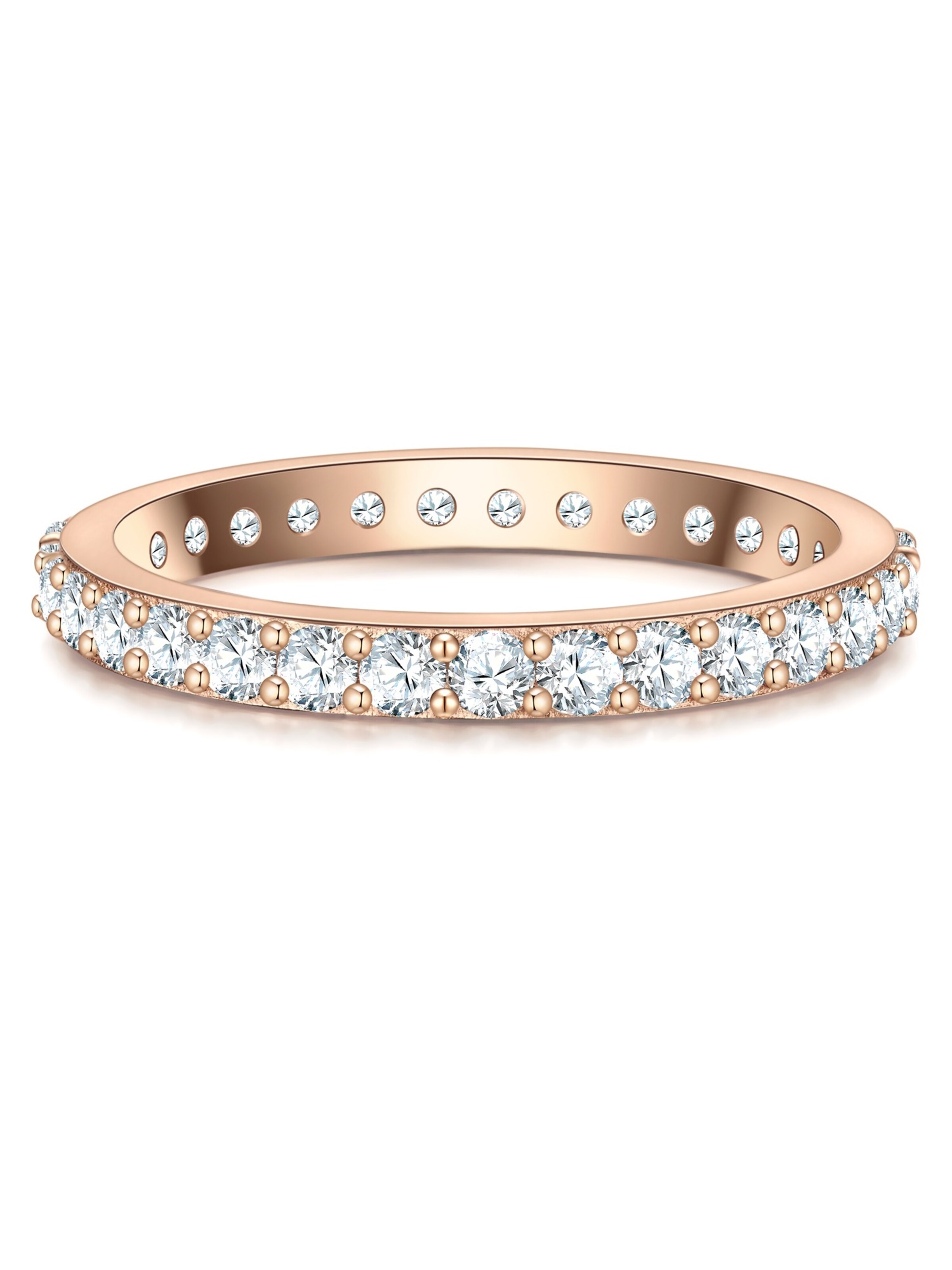 Glanzstücke München Ring in de kleur Rose-goud, Productweergave