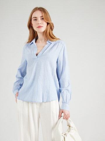 Camicia da donna di s.Oliver in blu: frontale