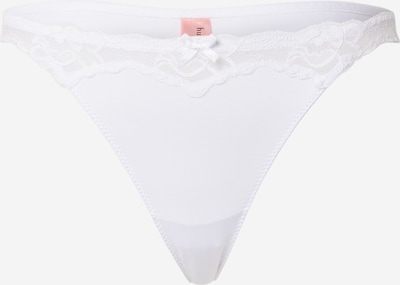 Hunkemöller Stringit 'Secret' värissä valkoinen, Tuotenäkymä