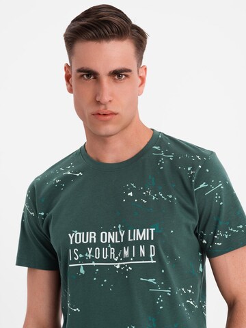 Ombre Shirt in Green