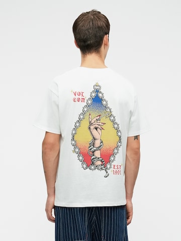 T-Shirt 'DANIEL SHEPARD' Volcom en blanc : devant