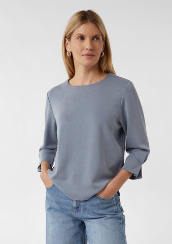 T-shirt COMMA en bleu : devant