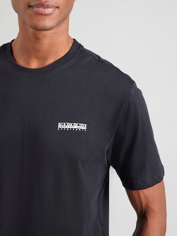 NAPAPIJRI - Camiseta 'S-GUIDE' en negro