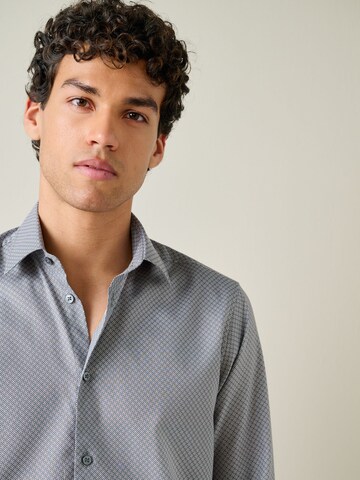 Coupe regular Chemise Next en bleu