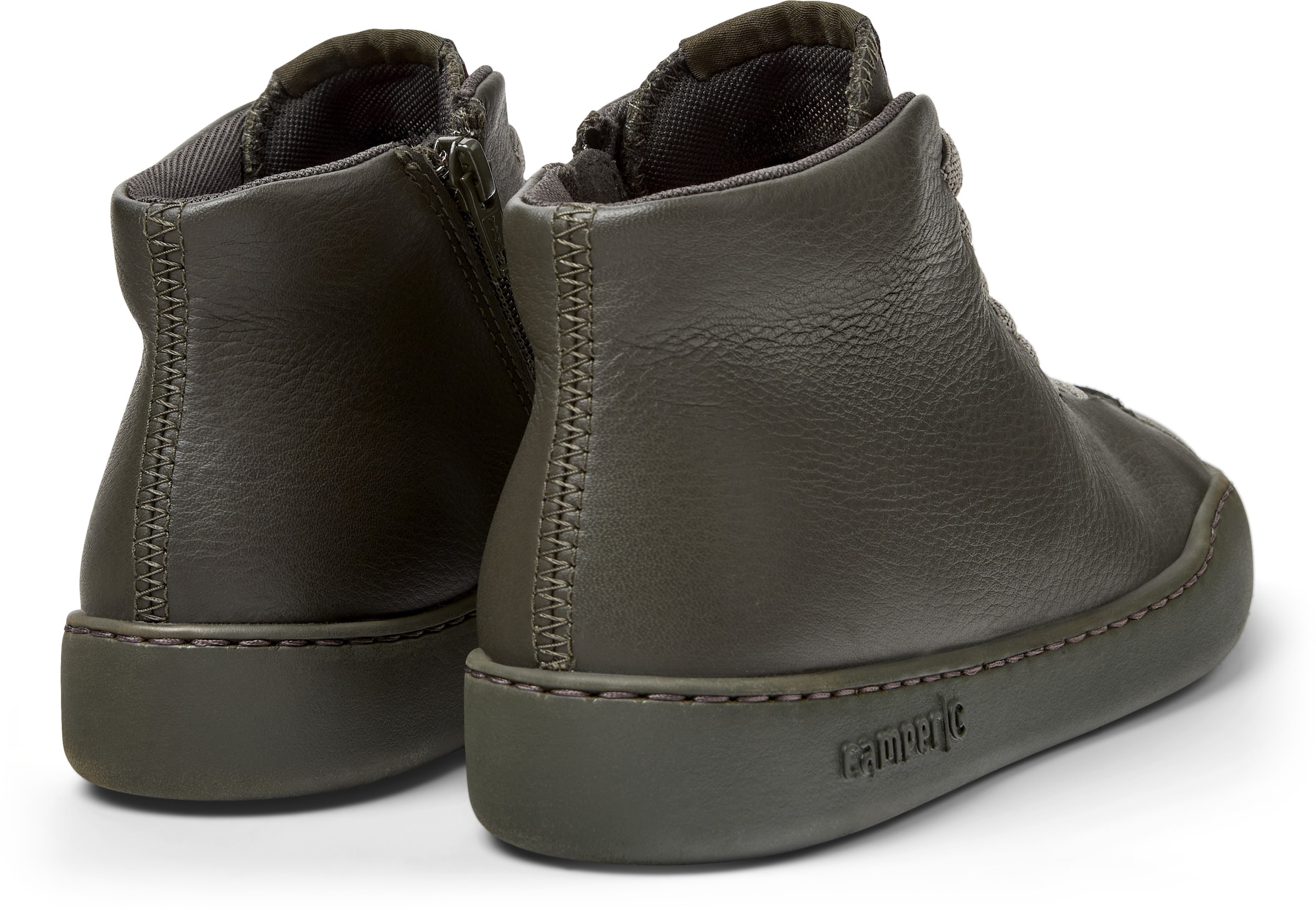 Sneaker alta 'Peu Touring' di CAMPER in verde