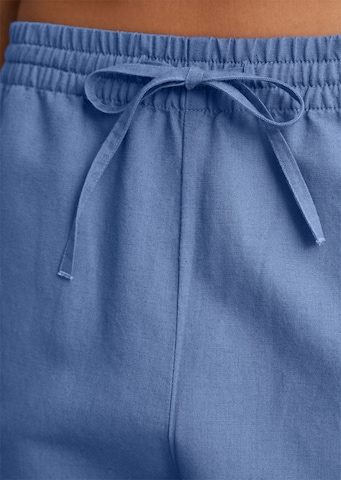 Marc O'Polo DENIM Wide Leg Hose in Blau