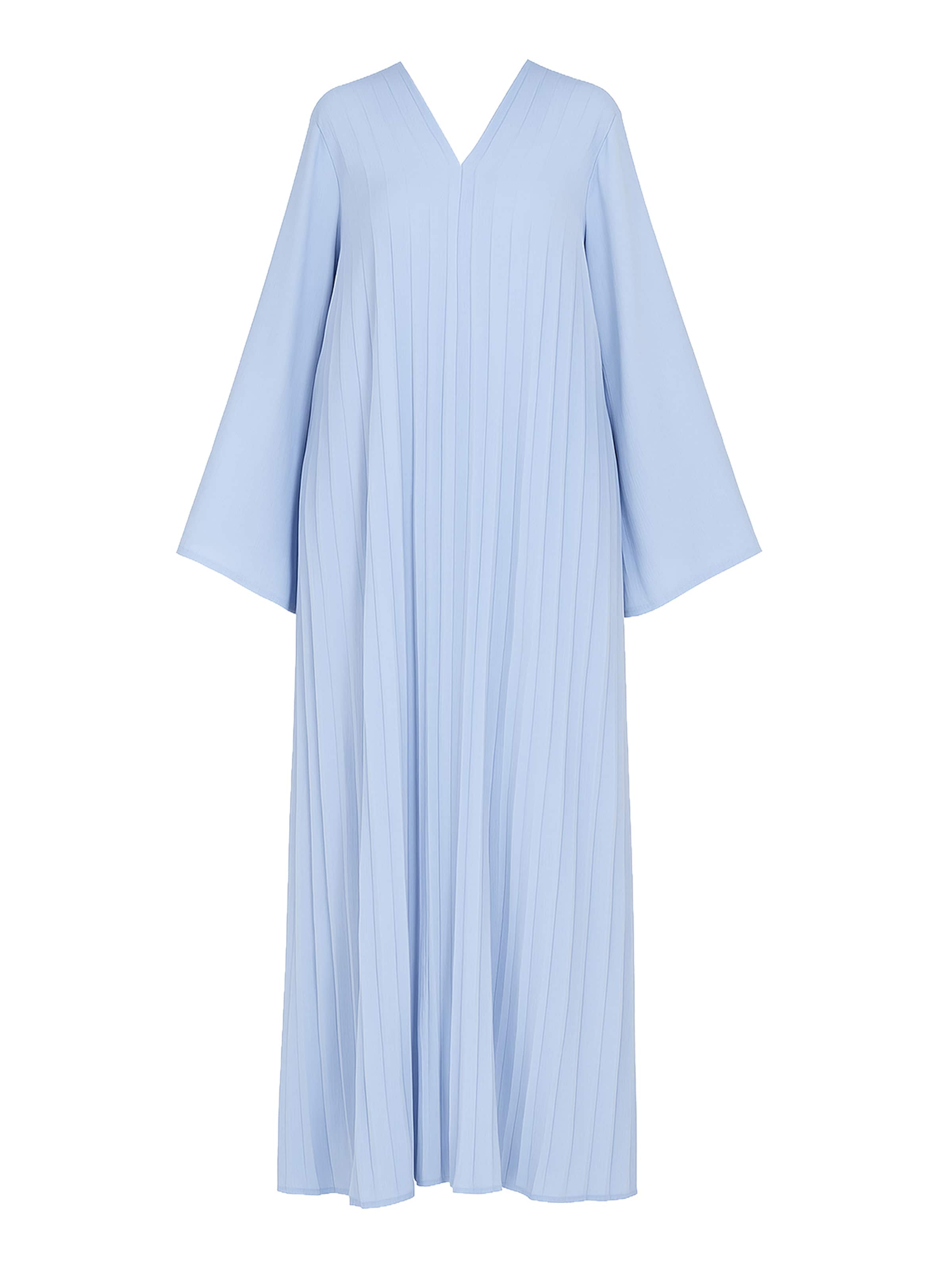 Elara Kleid in Blau: Vorderseite