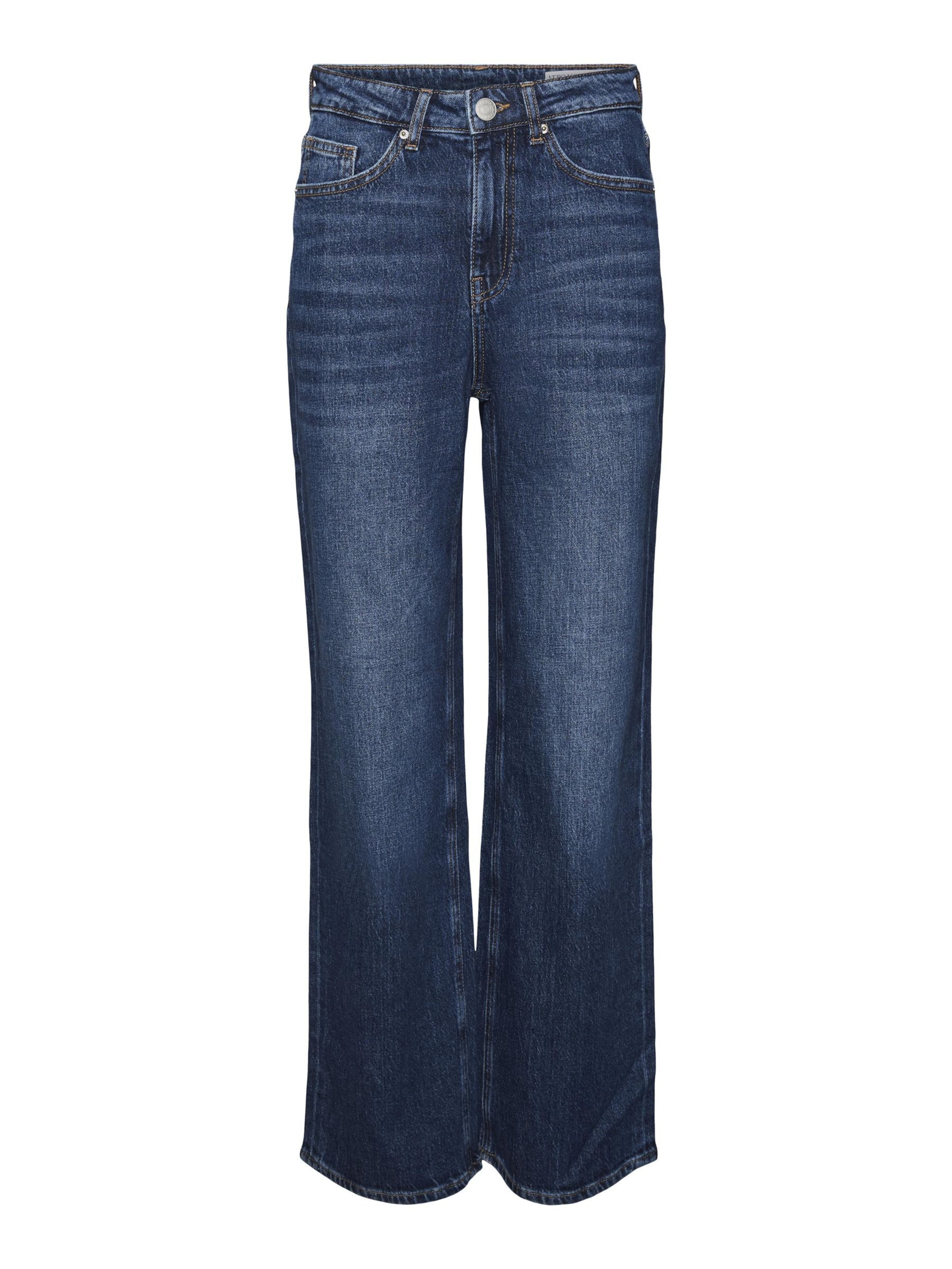 VERO MODA Wide leg Jeans &#x27;VMTESSA&#x27; i blå: framsida