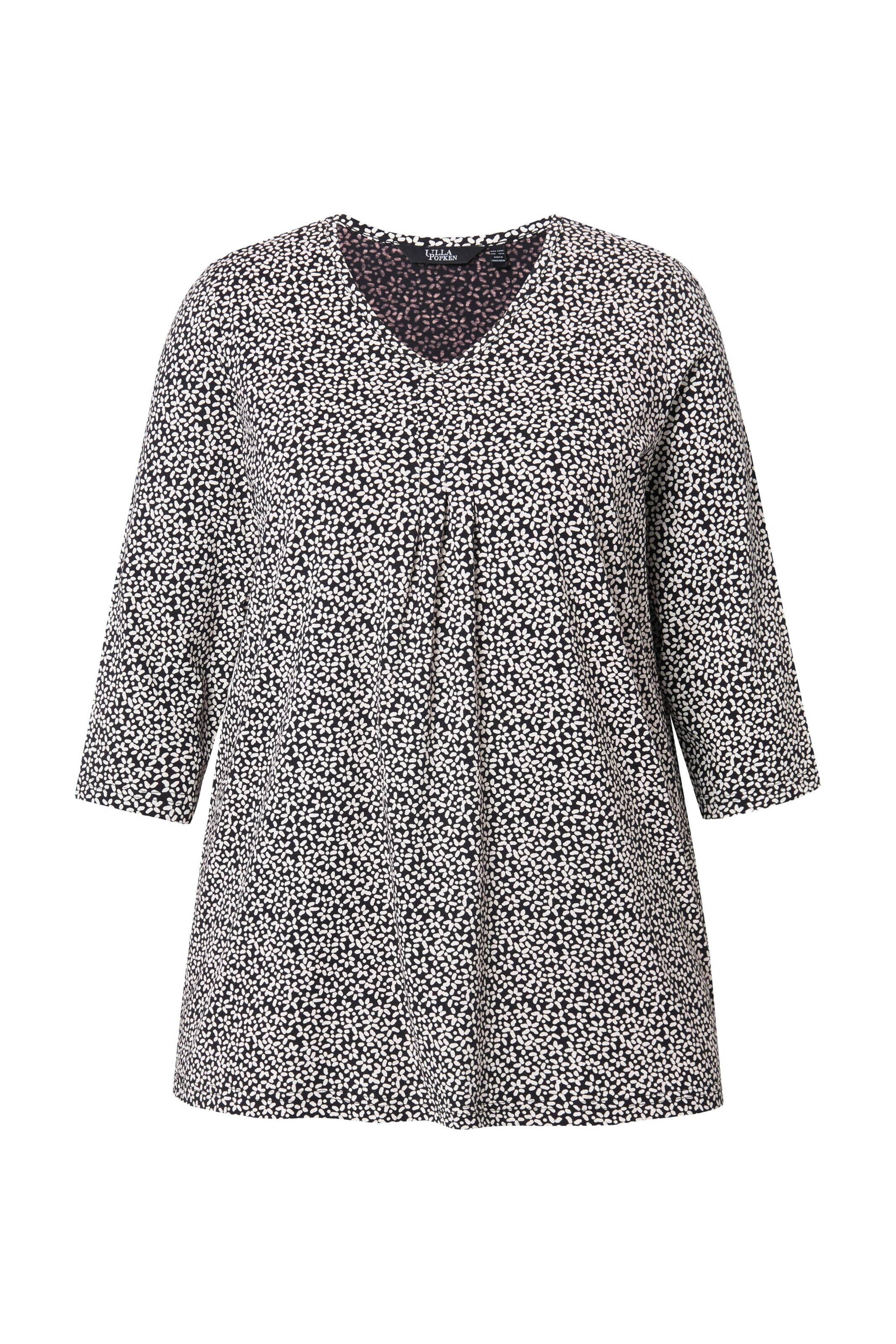 Ulla Popken Tričko - Čierna: predná strana