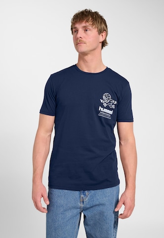 Hummel Shirt in Blue: front