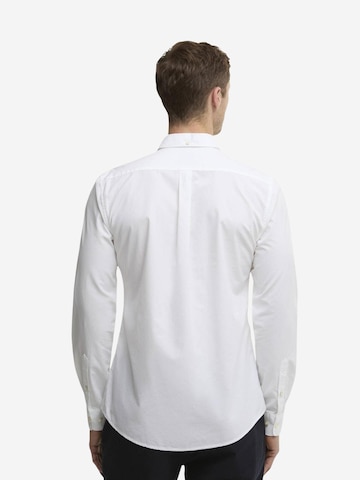 Regular fit Camicia 'TREEPORT POPLIN MSH5753' di Barbour in bianco