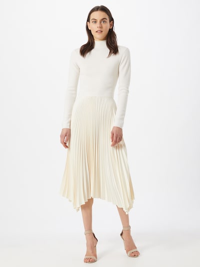 POLO RALPH LAUREN Haljina 'HELEN' u boja pijeska / bijela, Prikaz modela