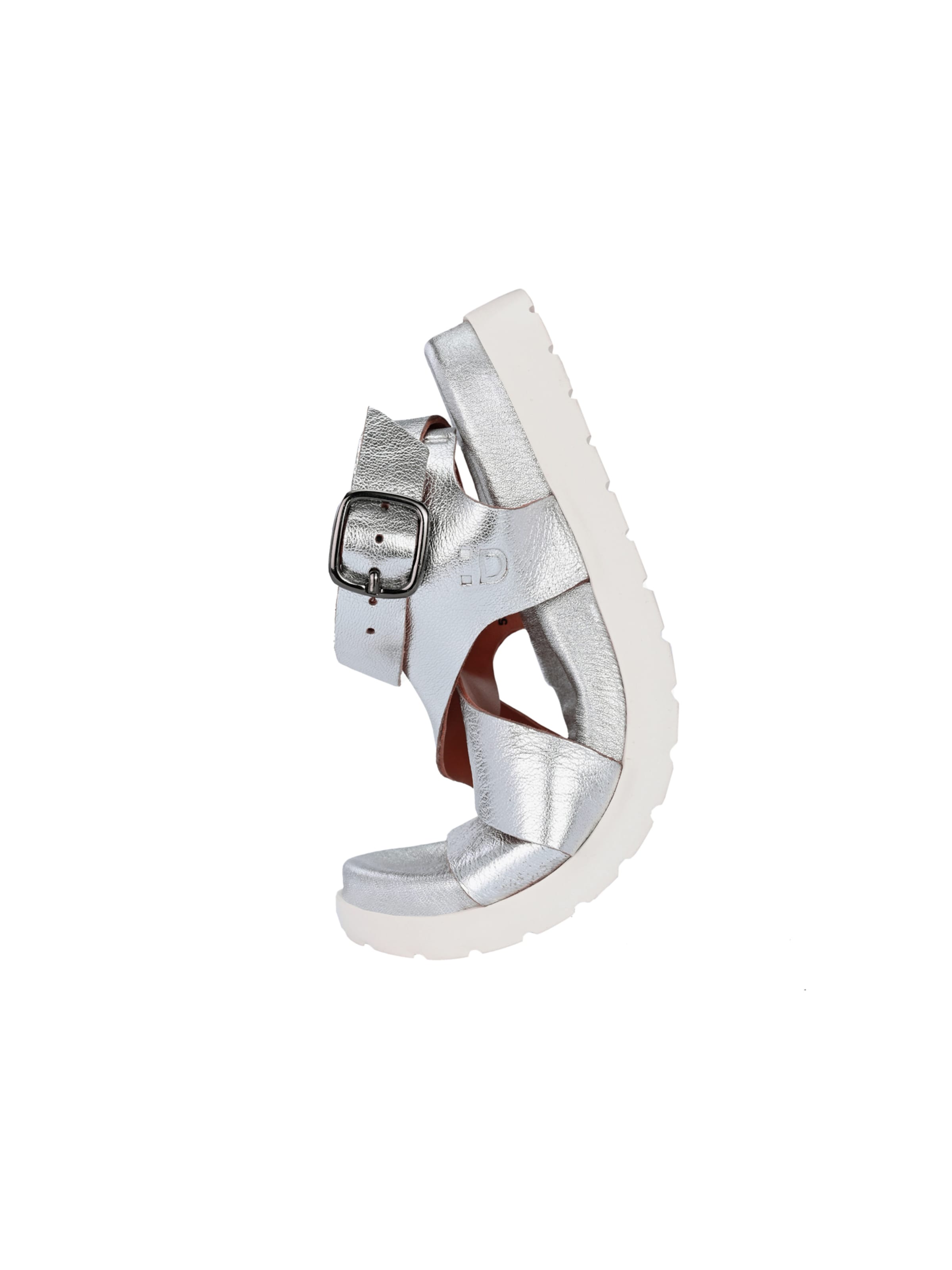 Sandales à lanières 'ALESSIA' FREUDE en argent