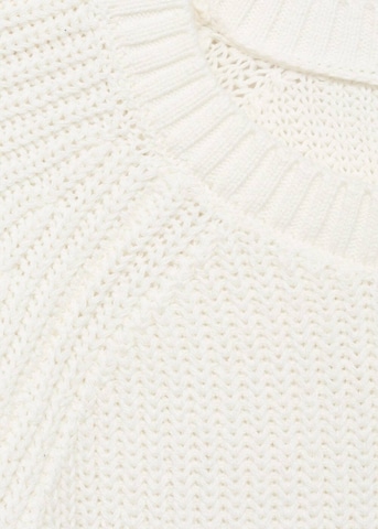 MANGO TEEN Sweater 'Elbow' in White