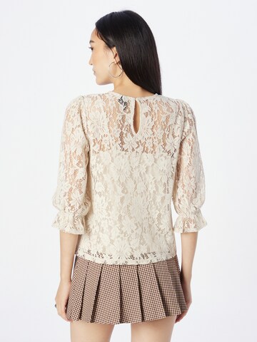 VERO MODA Blus 'ROSE' i beige