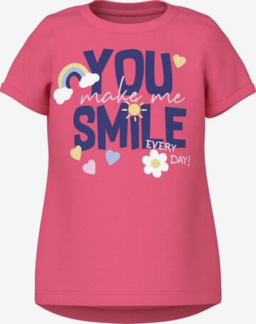 NAME IT - Camiseta 'VIX' en rosa: frente