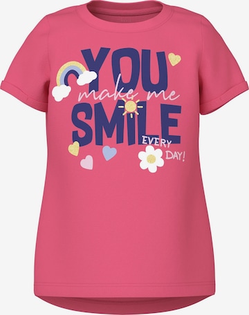 NAME IT Shirt 'VIX' in Pink: front