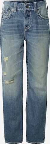 Regular Jean True Religion en bleu : devant