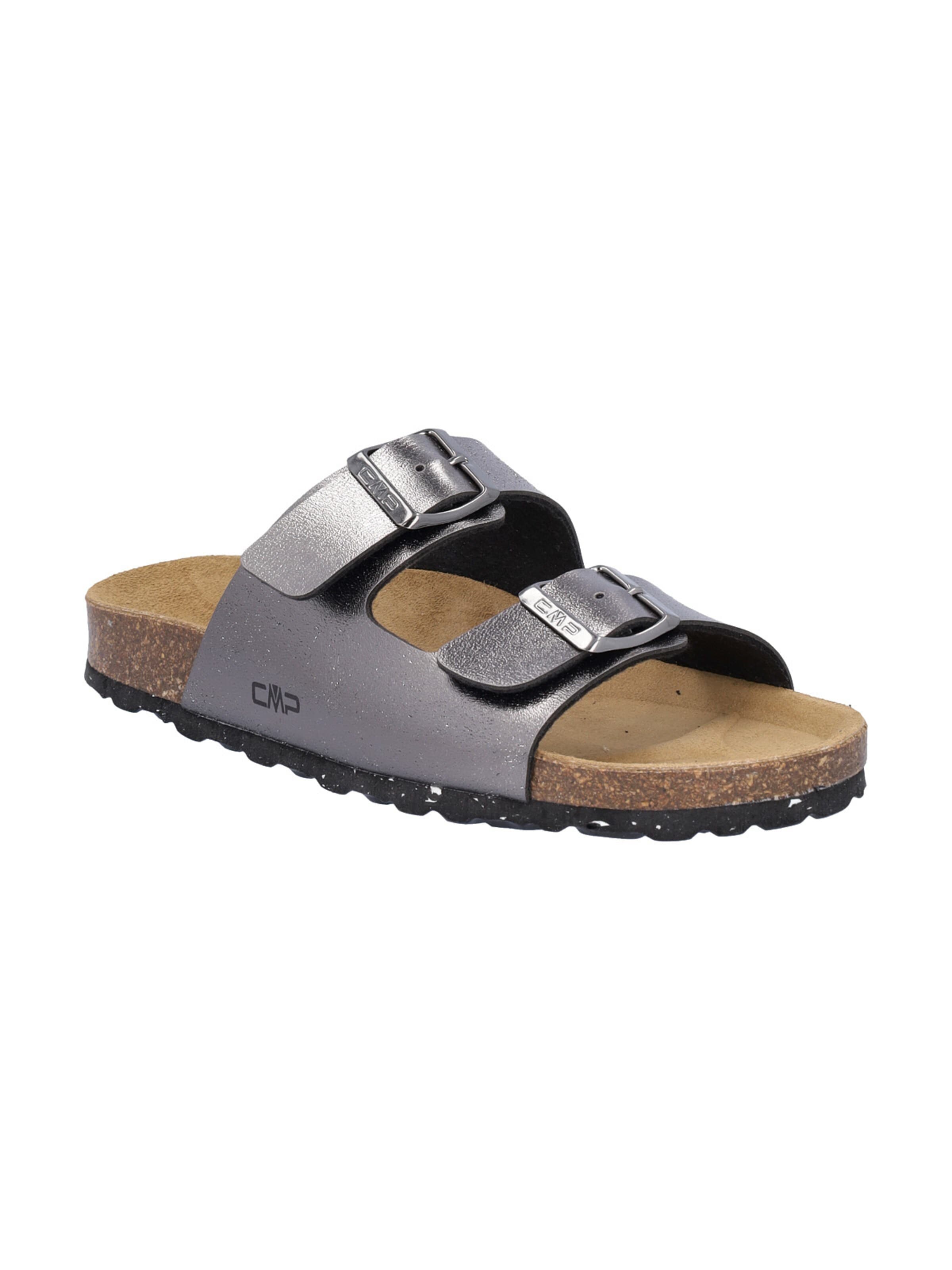 CMP Sandale 'Freizeitschuhe Eco Thalita in silber/metallic'‌‌‌‌‌‌‌‌ in Silber: Vorderseite