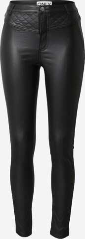 Skinny Pantalon 'PAOLA-NYA' ONLY en noir : devant