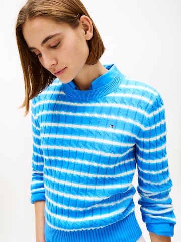 TOMMY HILFIGER Pullover in Blau