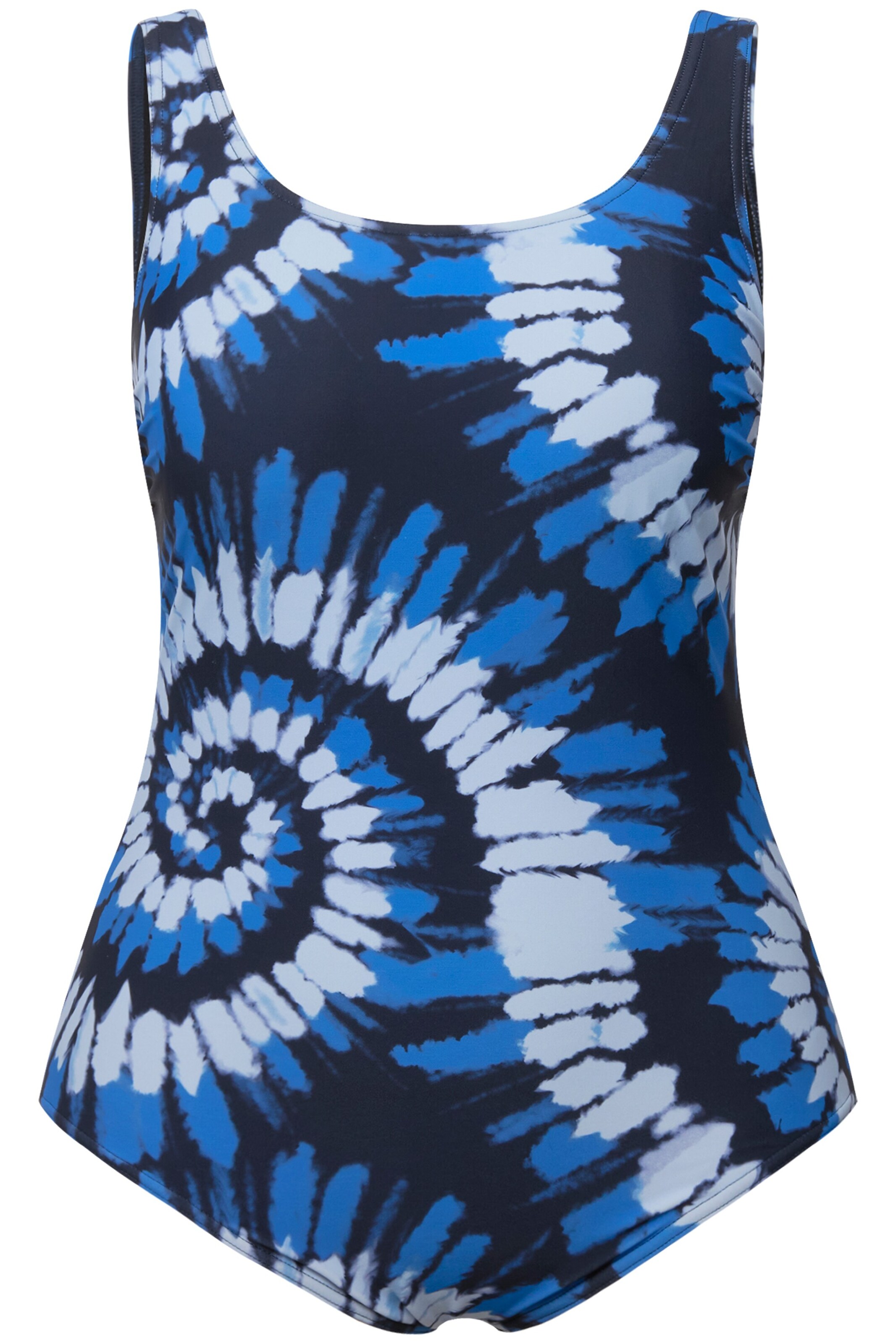 Bustier Maillot de bain Ulla Popken en bleu : devant