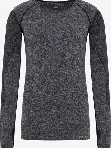 BRUNO BANANI Performance Shirt 'CERVANTES' in Grey: front