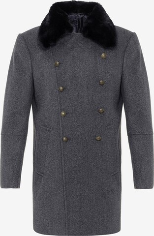 Manteau d’hiver Antioch en gris : devant