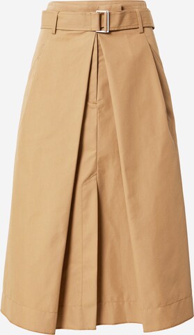 Jupe 3.1 Phillip Lim en marron : devant