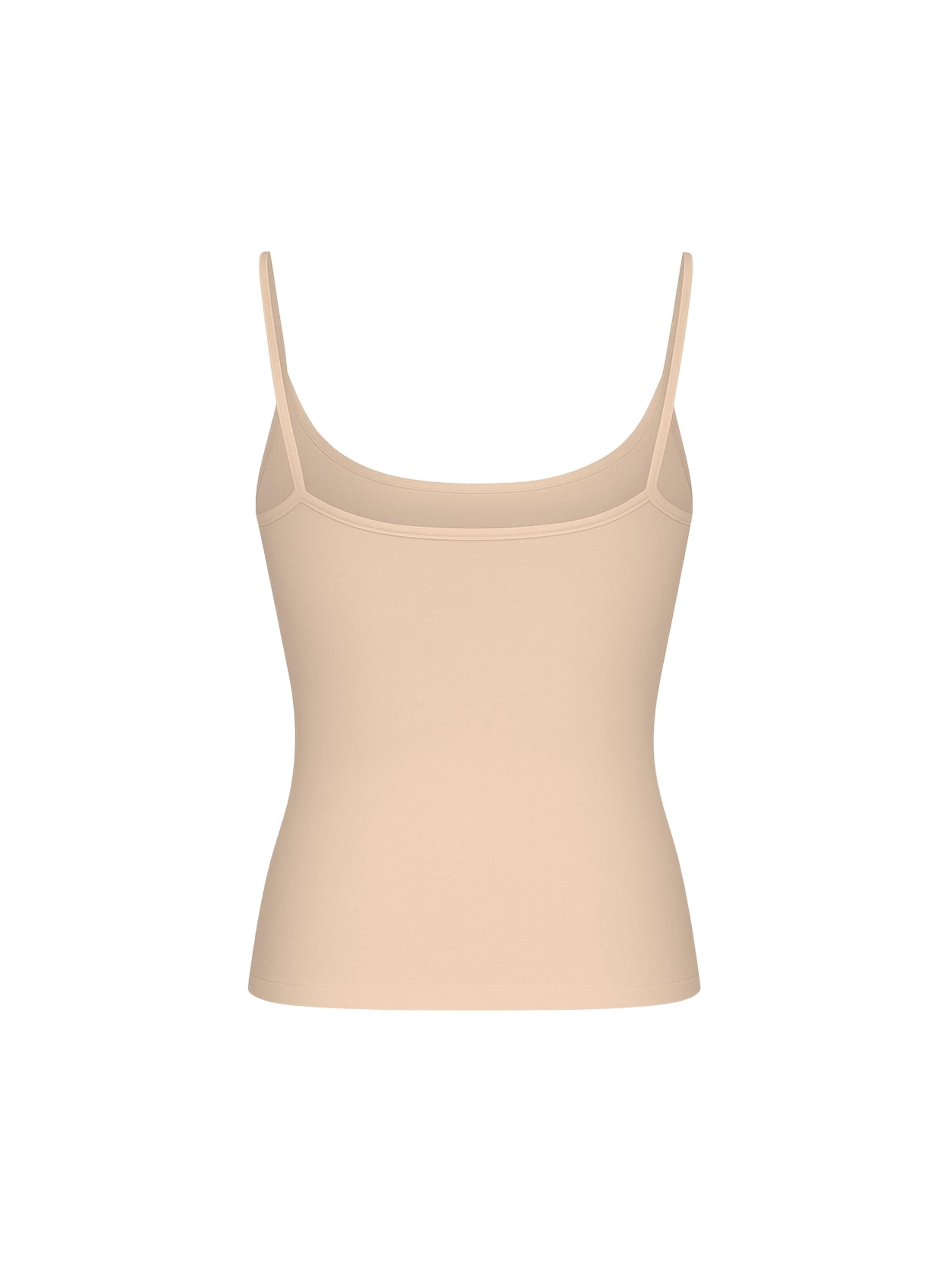Maxte Unterhemd 'BASIC MAX Spaghetti-Tanktop 3er Pack'‌‌‌ in Beige