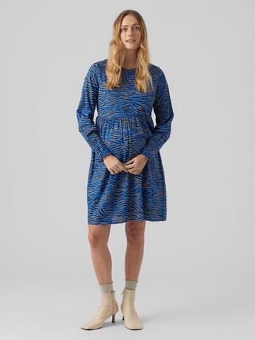 MAMALICIOUS Jurk 'Costa' in Blauw