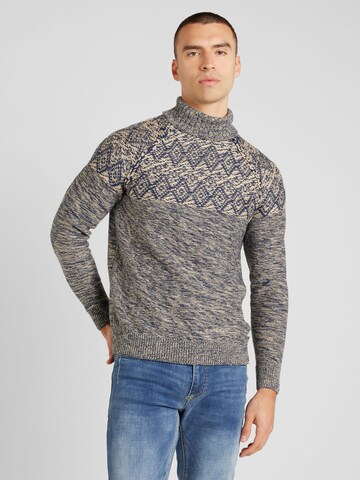 BLEND Trui in Blauw: voorkant