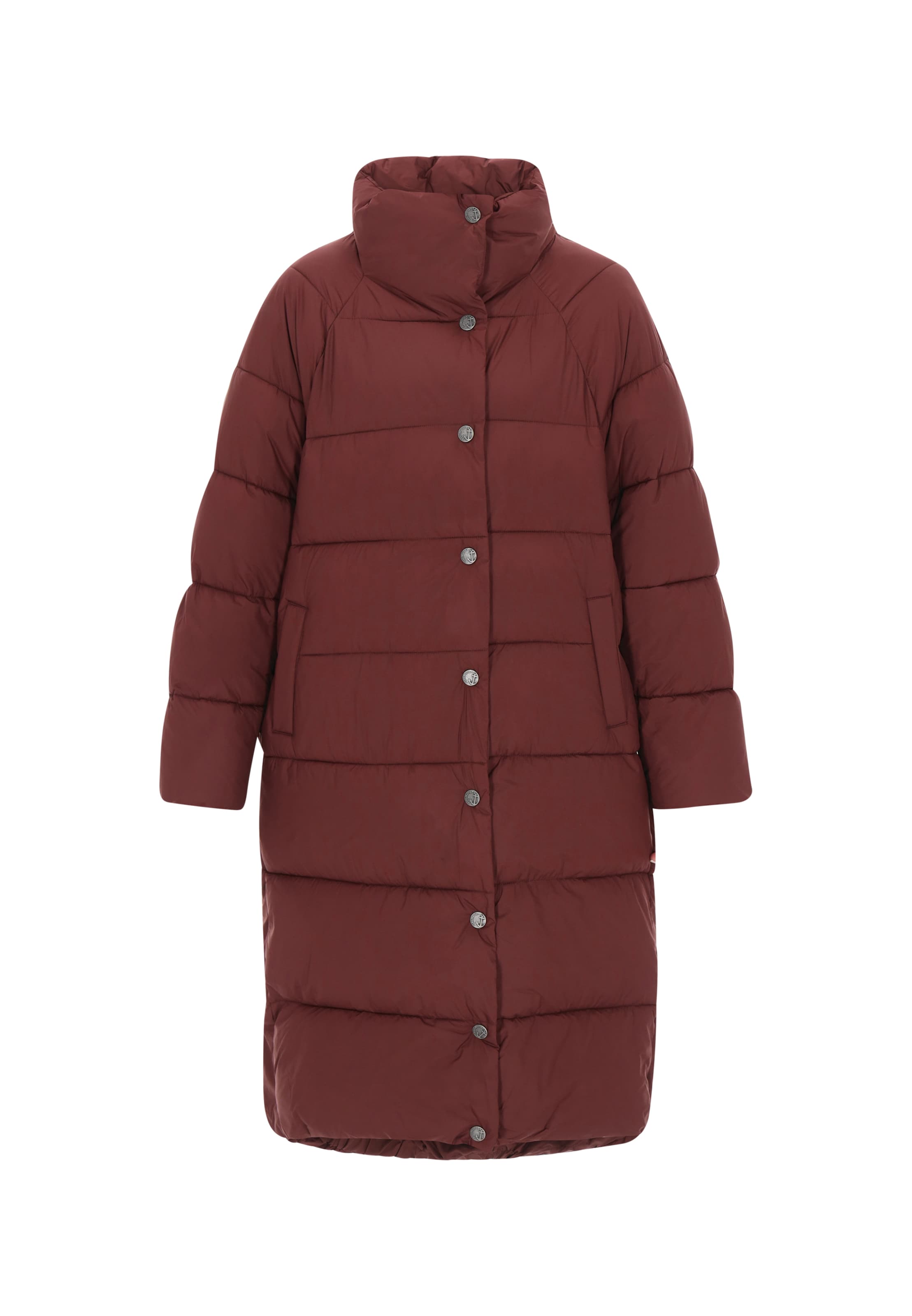 DreiMaster Maritim Зимно палто в червено: отпред