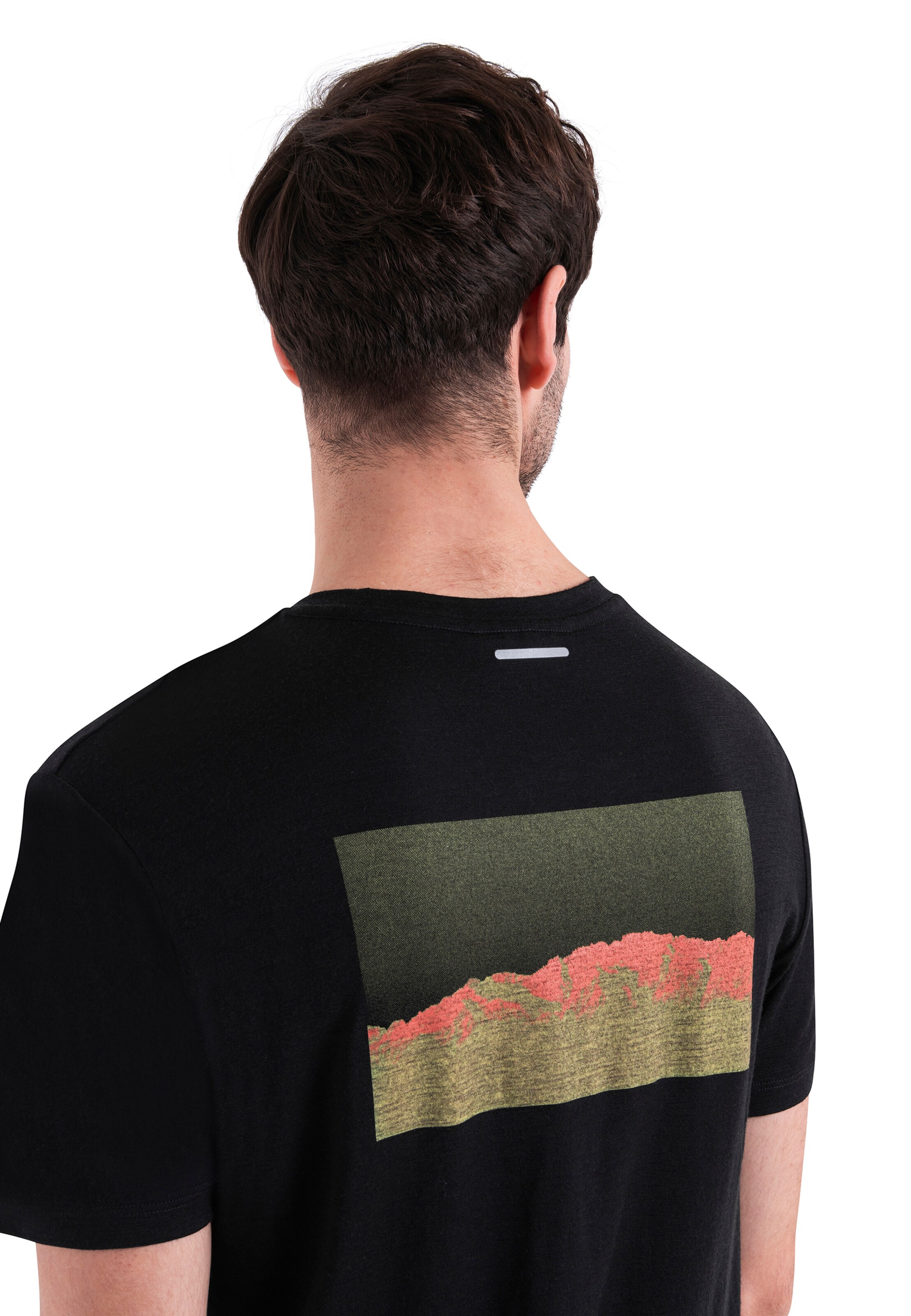 ICEBREAKER Performance Shirt 'Tech Lite III' in Black