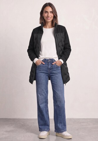 STREET ONE Between-Seasons Coat in Black