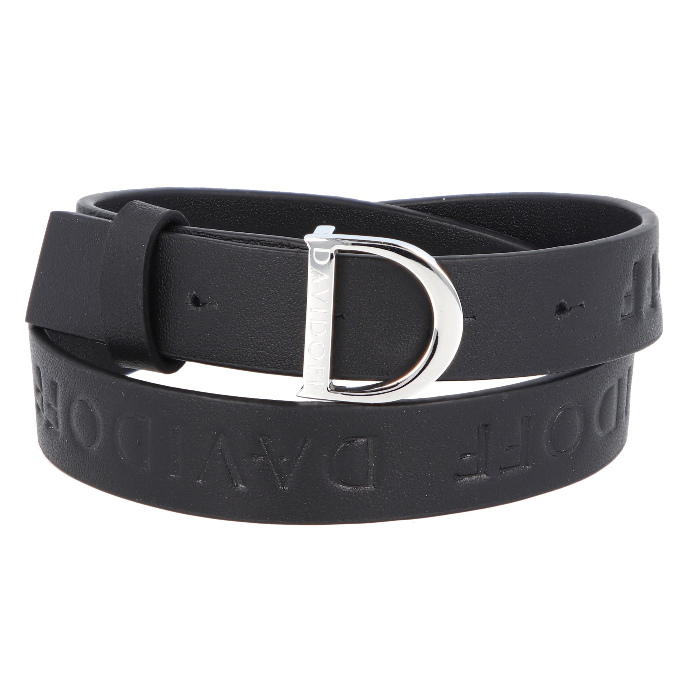 Davidoff Armband 'Zino' in Zwart: voorkant
